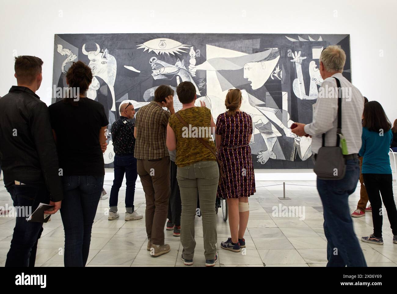 Guernica, 1937, Pablo Picasso, Museo Nacional Centro de Arte Reina Sofia, Madrid, Spain, Europe Stock Photo