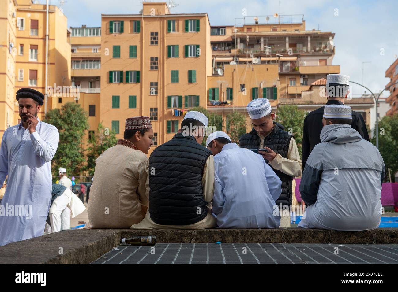April 10, 2024 Rome, Italy On the first day of the month of Shawwal