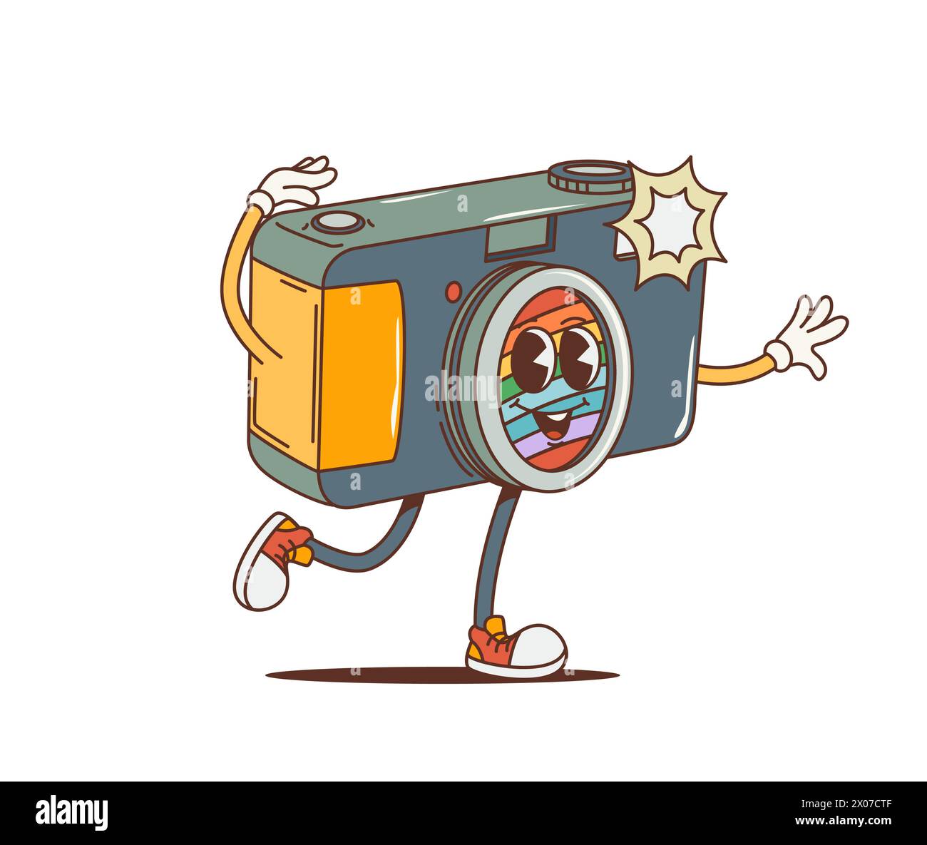 Photo cheerful funky happy Cut Out Stock Images & Pictures - Alamy