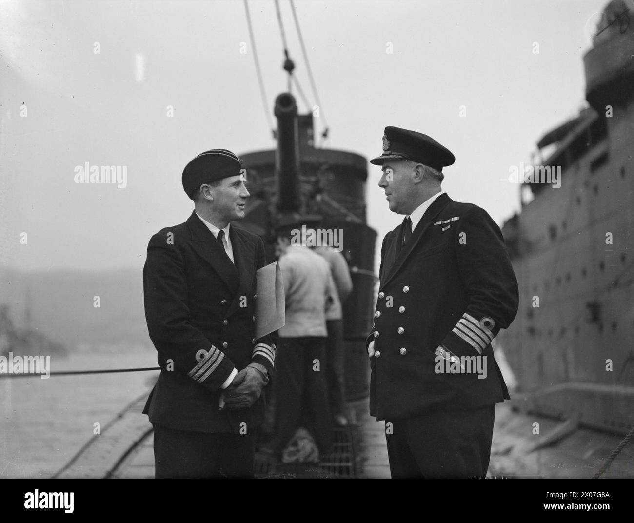1942 Photo Officers on-board navy warship of Reich / Navire du Reich 1942 Photo Officers on-board navy warship of Reich / Navire du Reich