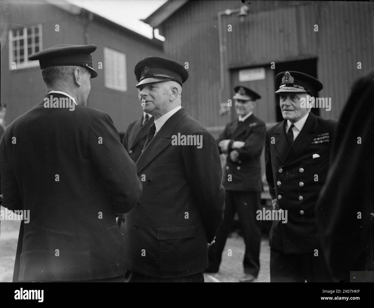 VISIT OF THE FIRST LORD OF THE ADMIRALTY, RT HON A V ALEXANDER TO THE