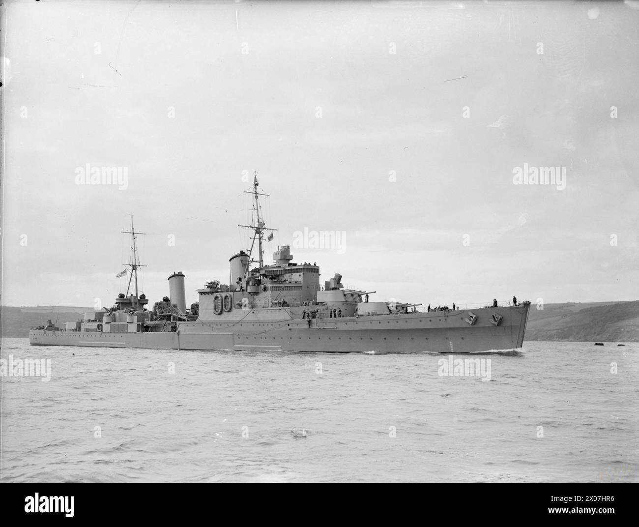 MRY-SFW 1/1200 British Southampton Class Cruiser - Militärschiff Modellbausatz