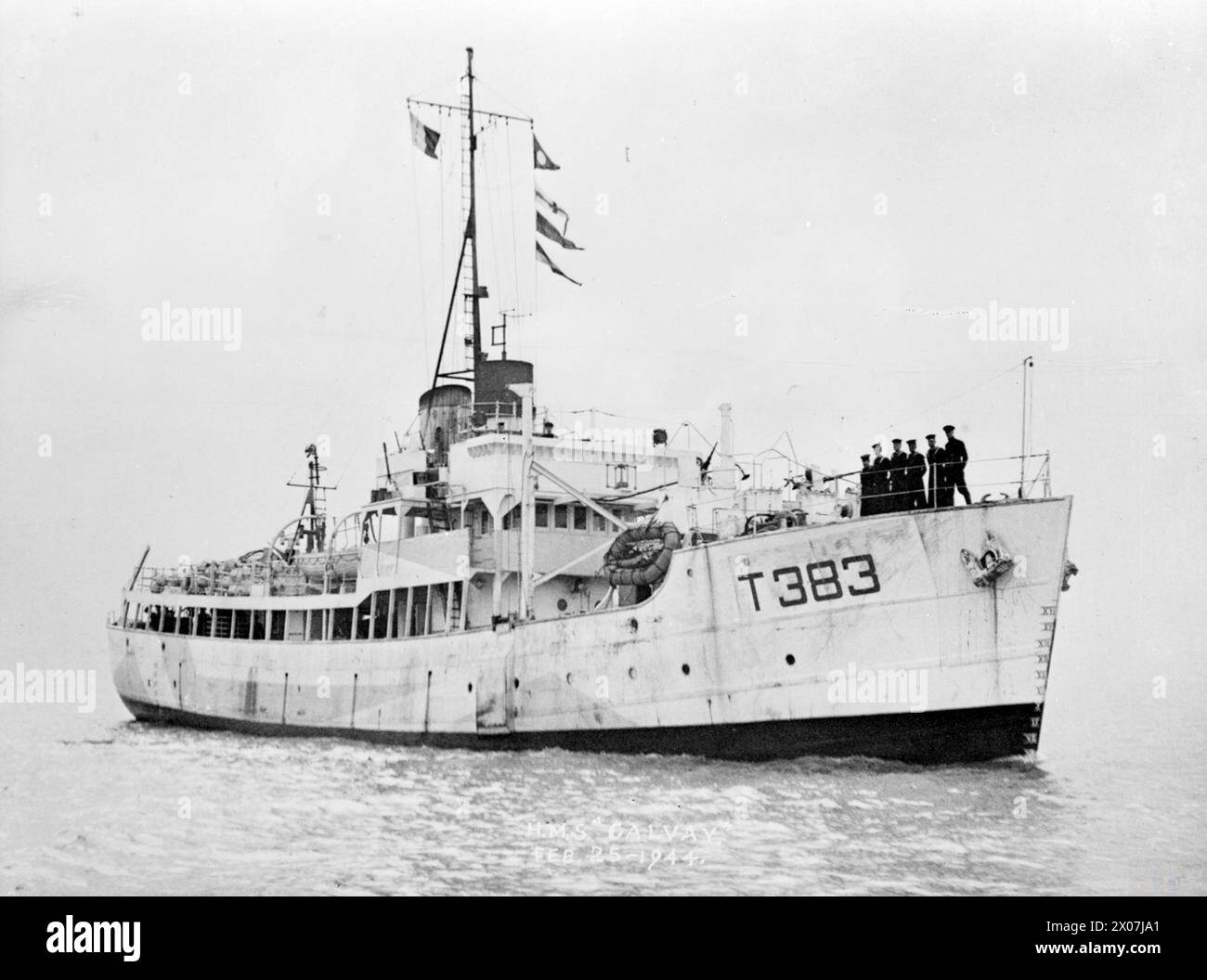 Trawler Wwii HM Trawler Calvay is an Isles-class naval trawler used by the Royal ...
