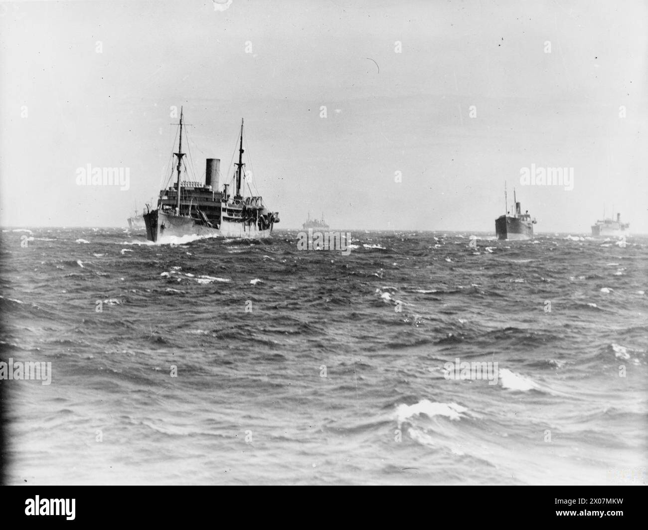 ATLANTIC CONVOYS. JULY 1941, ON BOARD THE ESCORTING DESTROYER HMS VANOC ...