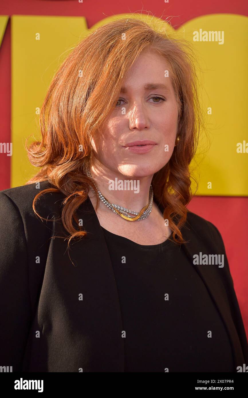 Amanda Burrell bei der Premiere der HBO-Miniserie 'The Sympathizer' im Paramount Theater. Los Angeles, 09.04.2024 Stock Photo