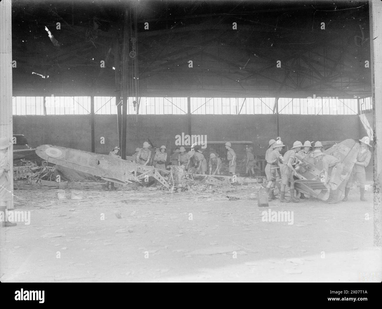 THE BRITISH OPERATIONS AT MADAGASCAR. 9 MAY 1942, ON BOARD THE