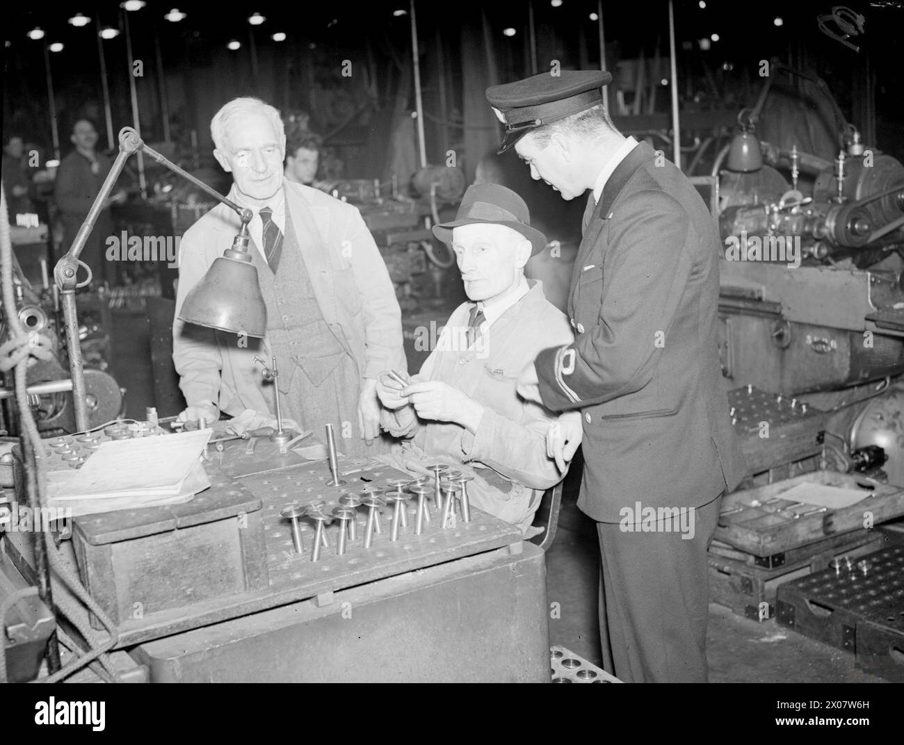 THE NAVY TELLS THE WORKERS. 12 JANUARY 1944, NAPIERS, PARK ROYAL ...