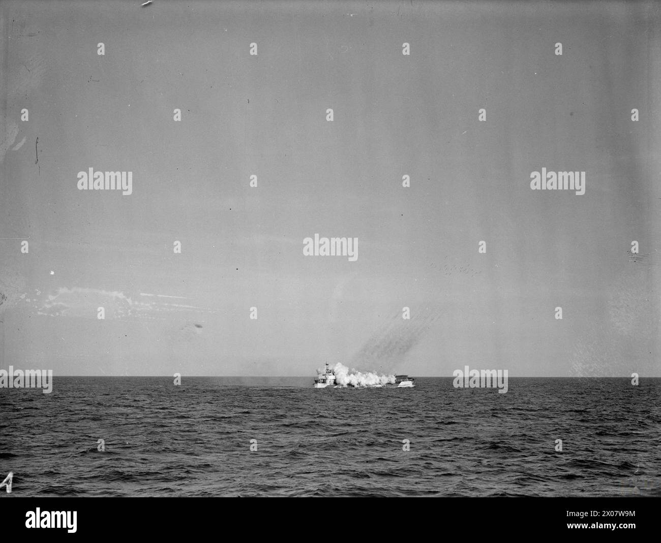 ROCKET CRAFT. 27 MARCH 1945, SOLENT. THE NAVY'S ROCKET CRAFT, LCT (R ...