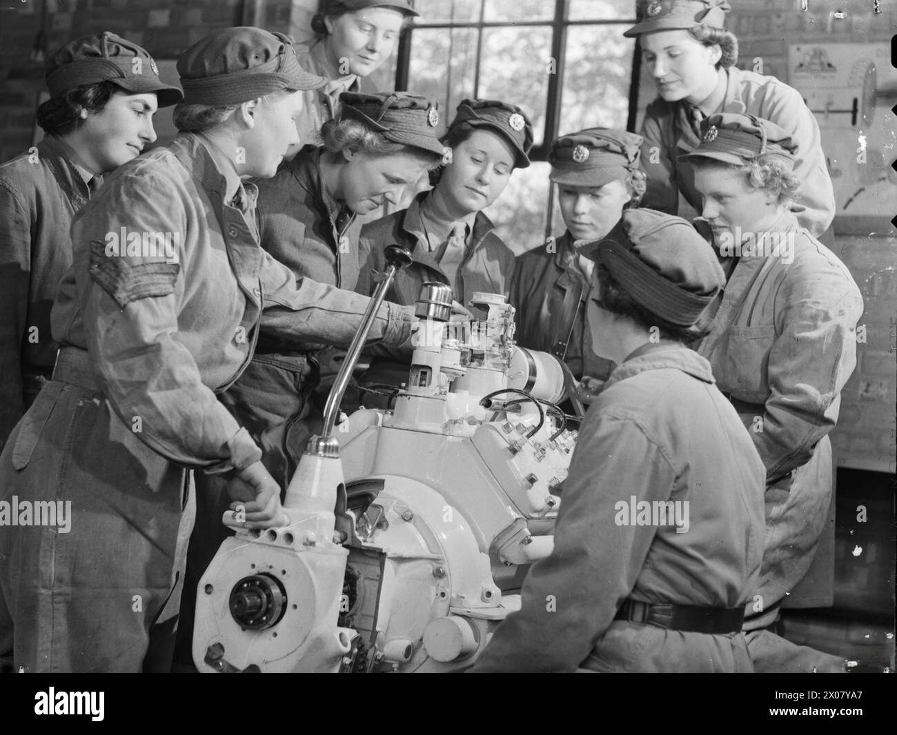 Trainees At The ATS Motor Transport Company Training Centre Likely In trainees-at-the-ats-motor-transport-company-training-centre-likely-in