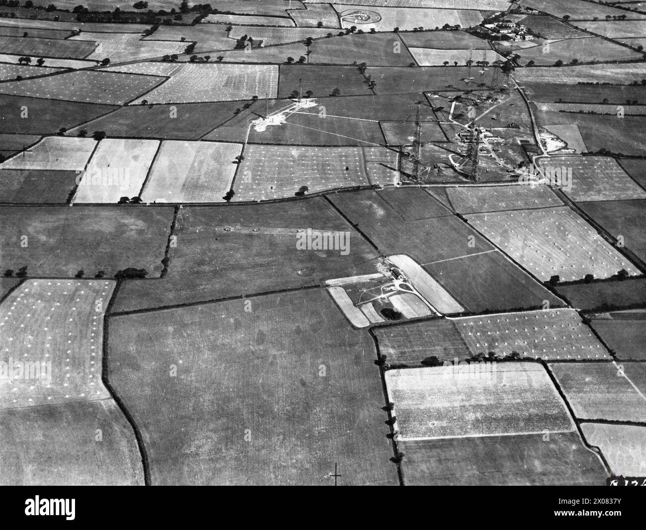 ROYAL AIR FORCE FIGHTER COMMAND, 19391945. Oblique aerial view of