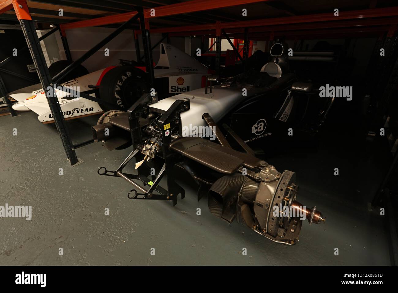 Brazilian formula one racing driver ayrton senna hi-res stock