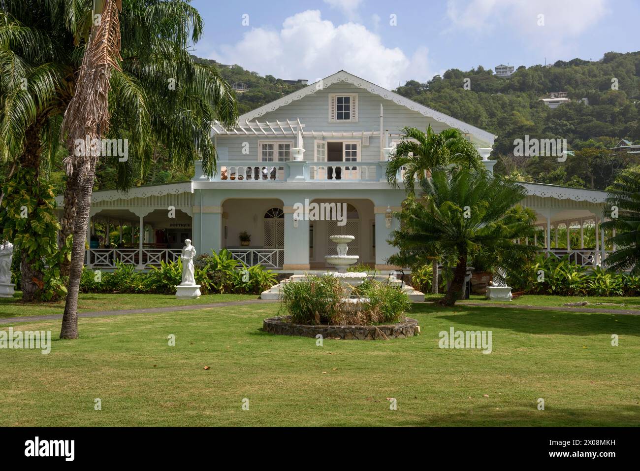 Plantation House Hotel in Port Elizabeth, Bequia Island, St Vincent ...