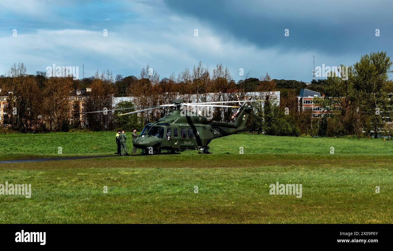 Irish Air Corps Augusta-Westland AW139 Helicopter. Registration 276. Stock Photo