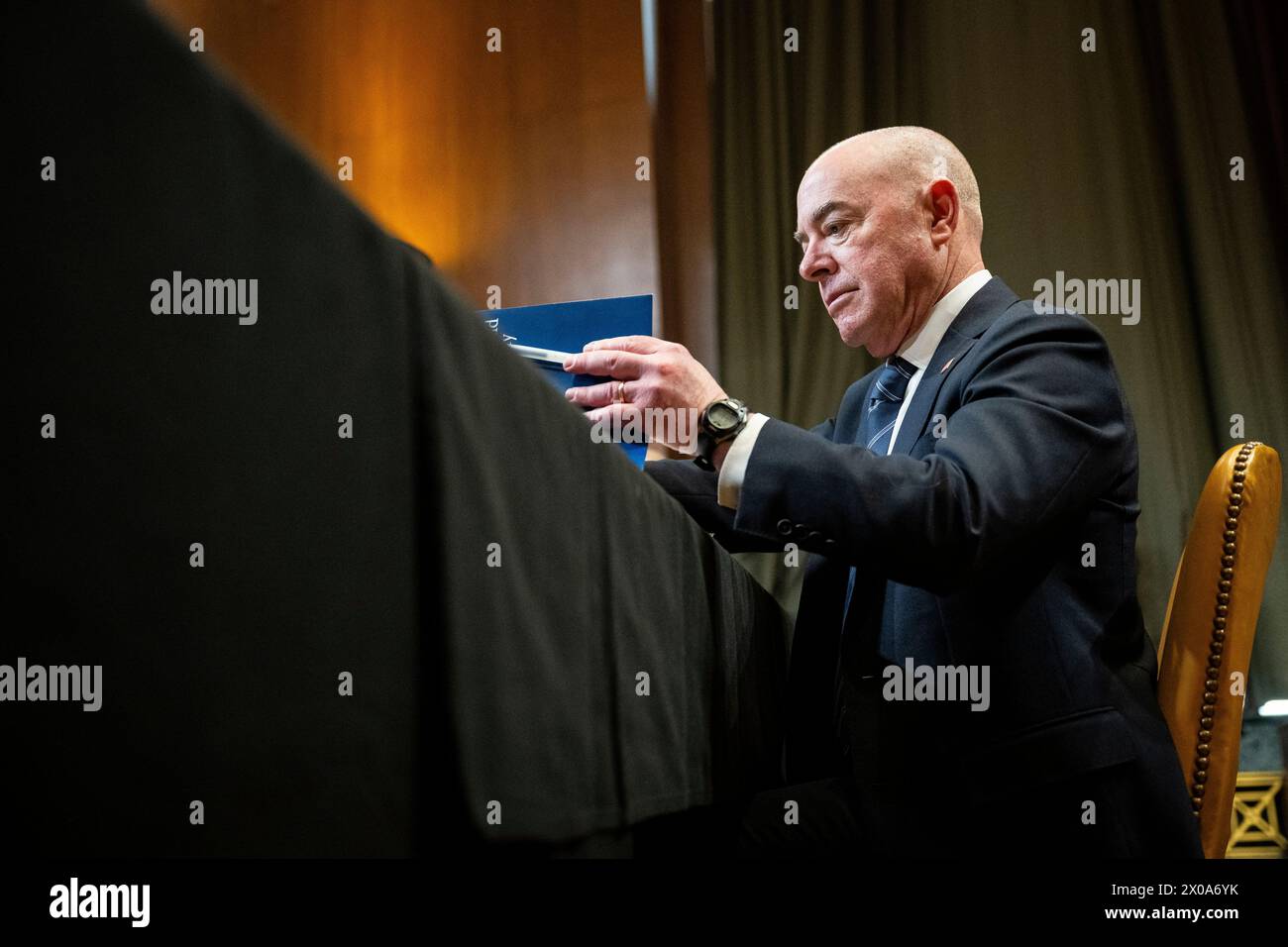 Secretary of the Department of Homeland Security Alejandro Mayorkas
