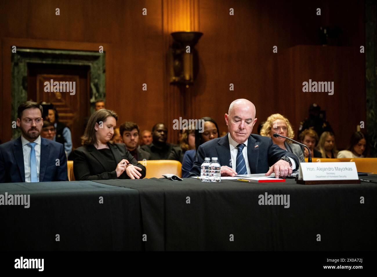 Secretary of the Department of Homeland Security Alejandro Mayorkas