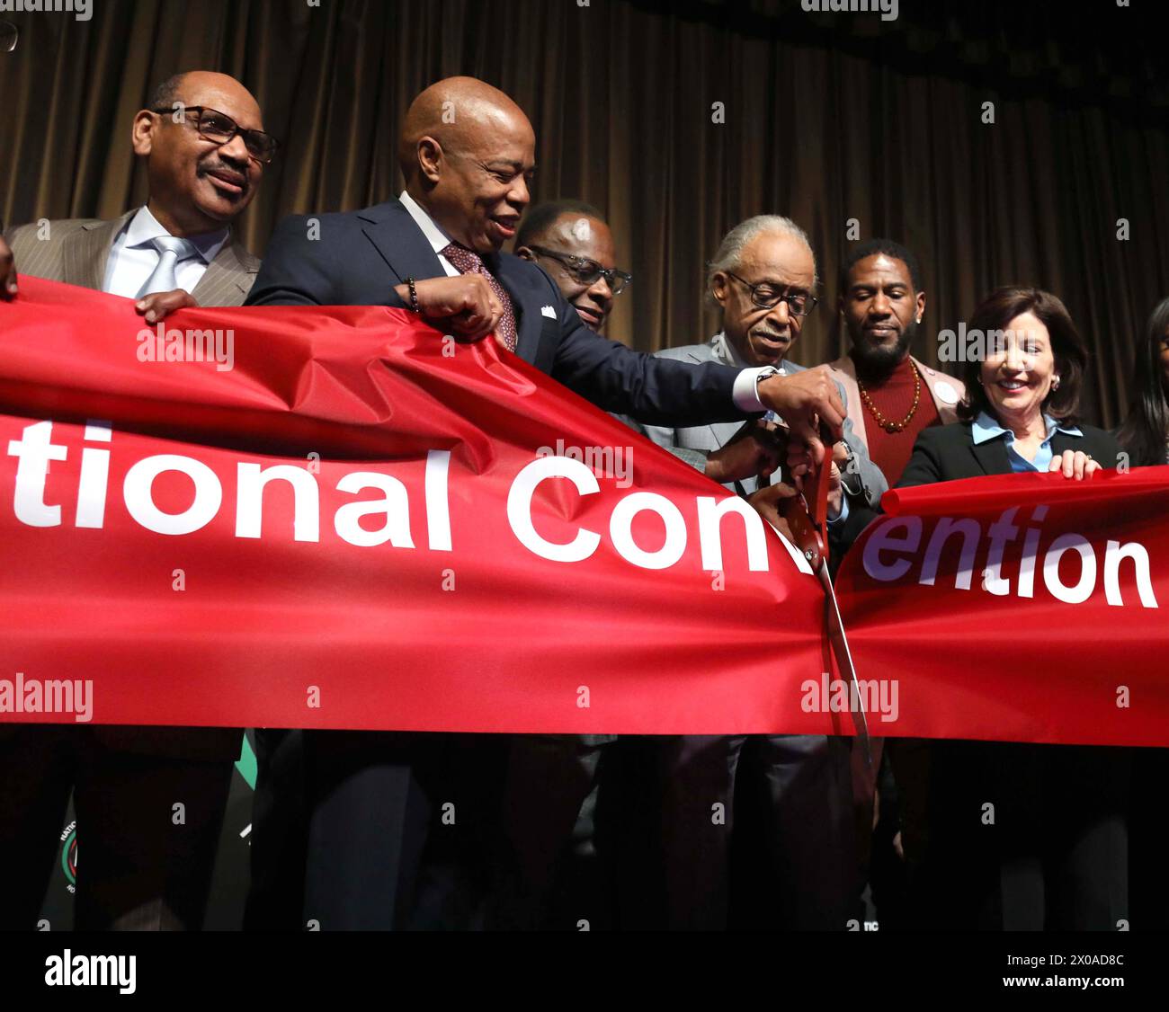 April 10, 2024, New York, New York, USA New York Mayor ERIC ADAMS, Rev