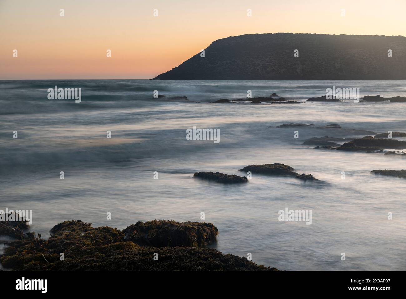 Coastal Landscape of Pennington Bay, Kangaroo Island Stock Photo