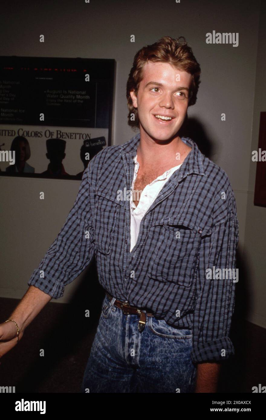 Jason Lively June 1989 Credit: Ralph Dominguez/MediaPunch Stock Photo