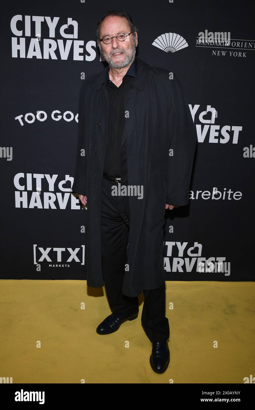 French Actor Jean Reno Attends The 2024 City Harvest Gala At Cipriani 