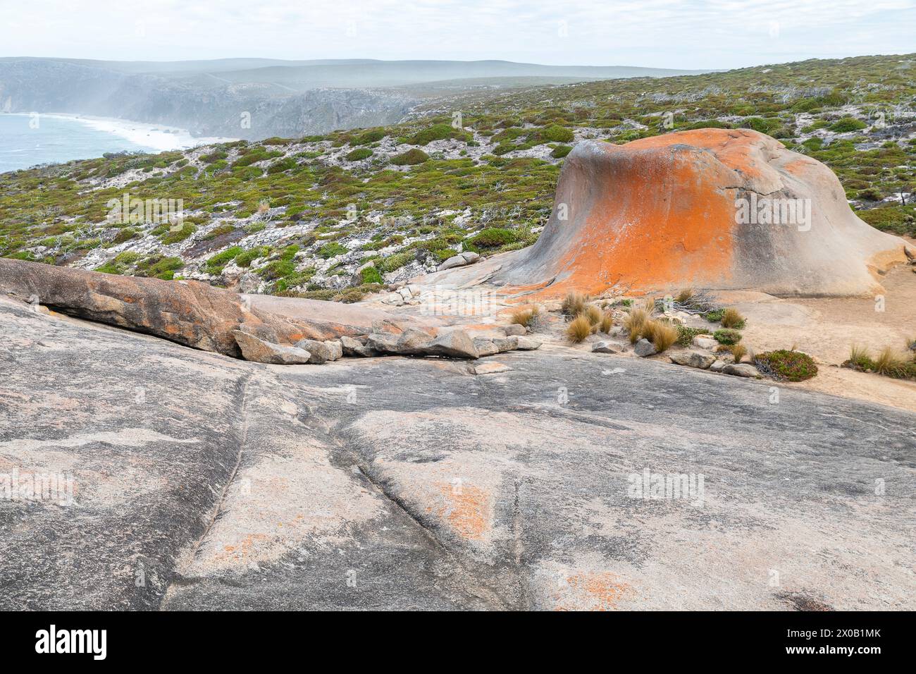 Remarkable Rocks in Flinders Chase National Park, Kangaroo Island Stock ...