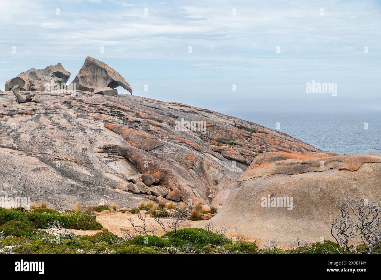 Remarkable Rocks in Flinders Chase National Park, Kangaroo Island Stock ...