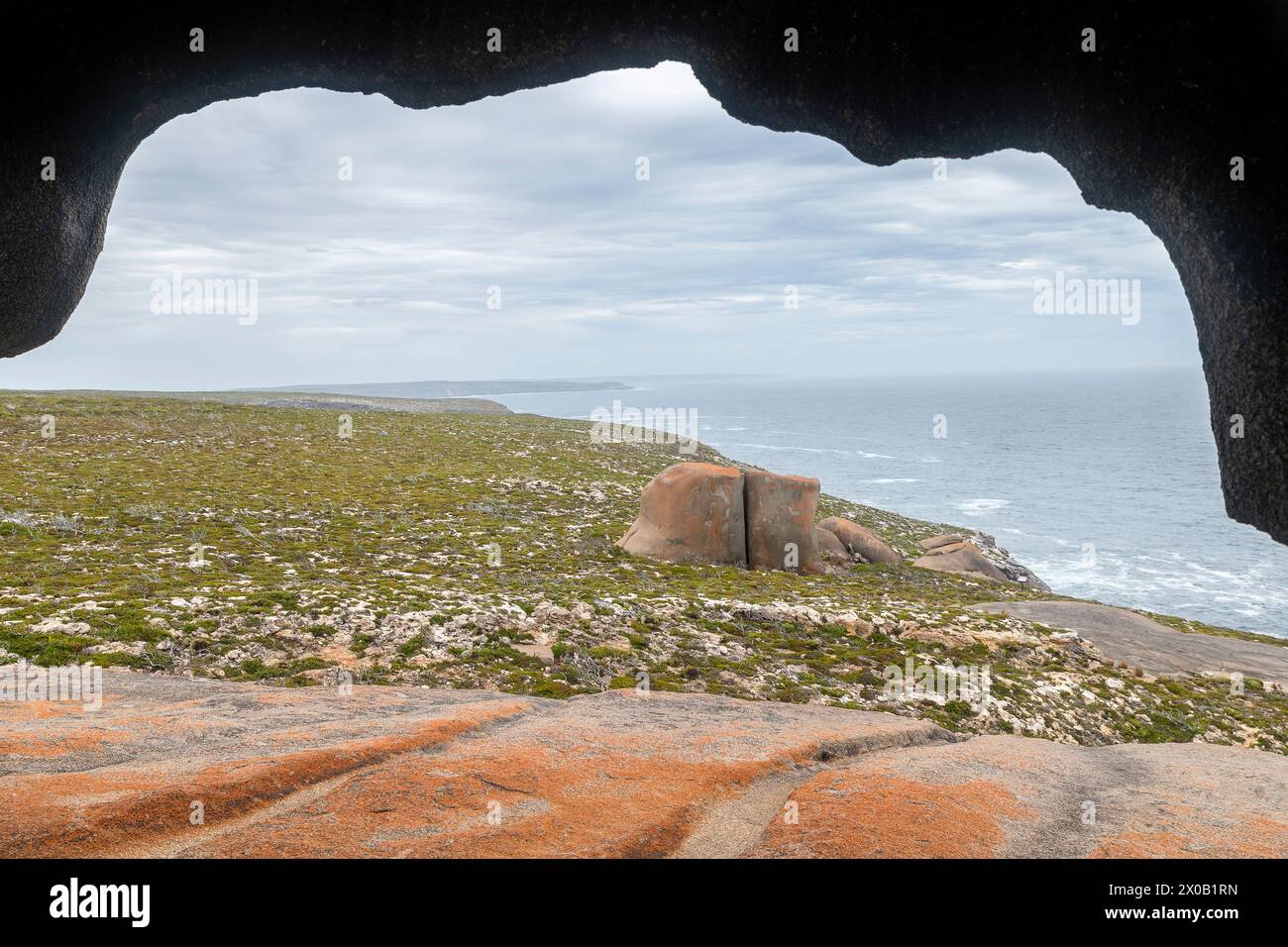 Remarkable Rocks in Flinders Chase National Park, Kangaroo Island Stock ...