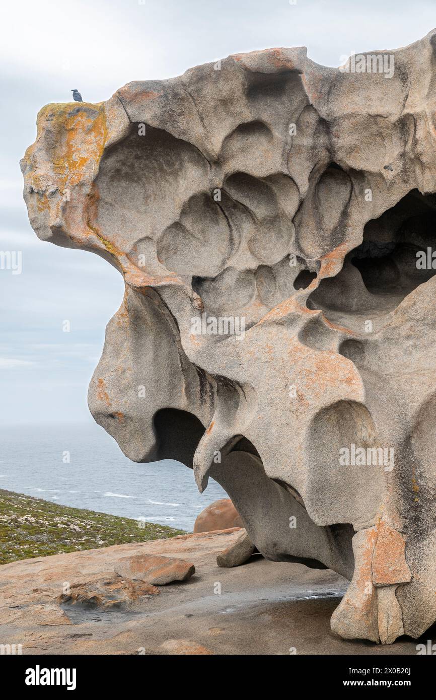 Remarkable Rocks in Flinders Chase National Park, Kangaroo Island Stock ...