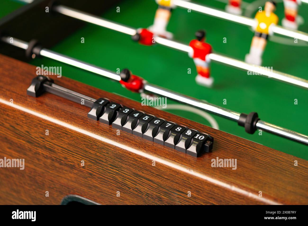 Foosball rods hi-res stock photography and images - Alamy