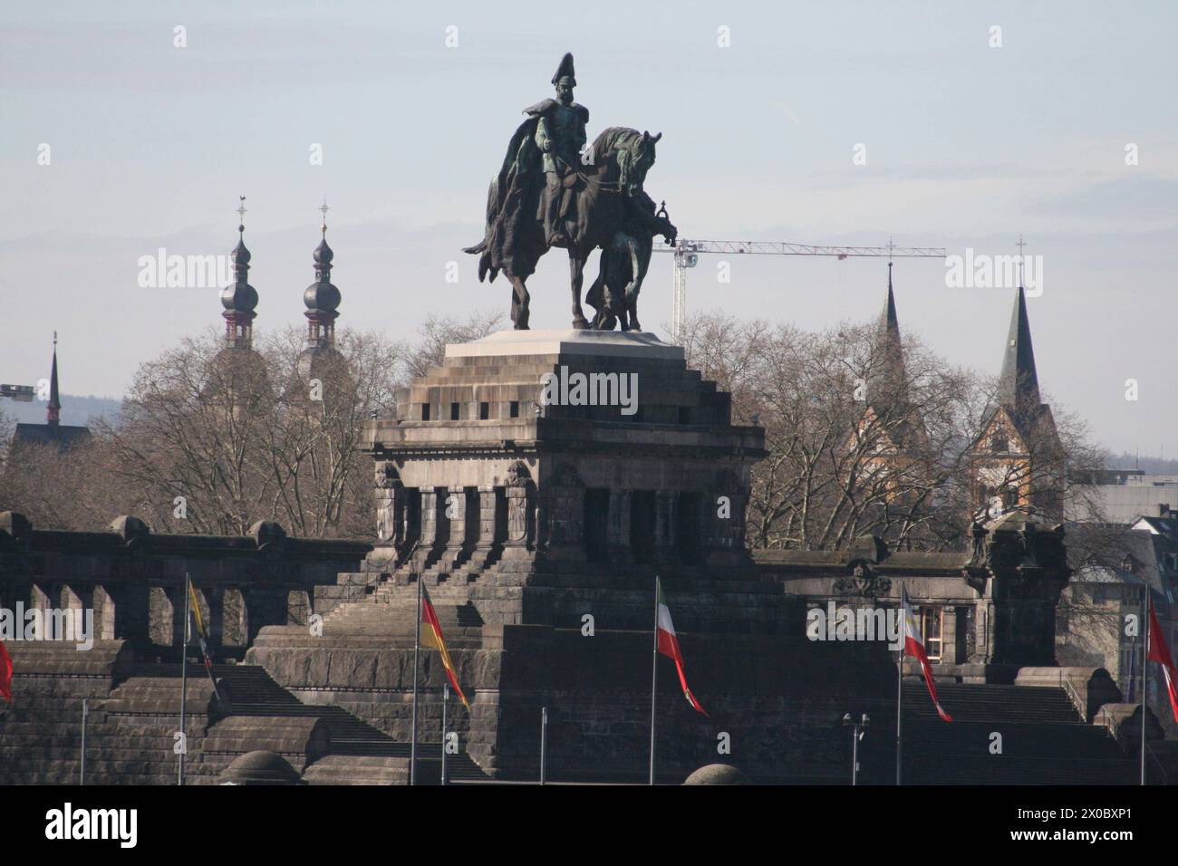 Kaiser-Wilhelm-Denkmal am Deutschen Eck Das Kaiser-Wilhelm-Denkmal am ...