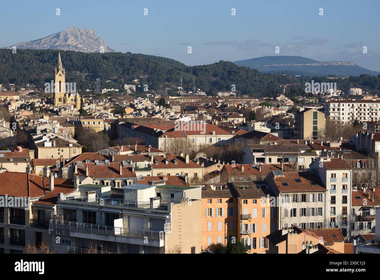 Aix en provence aerial hi-res stock photography and images - Alamy