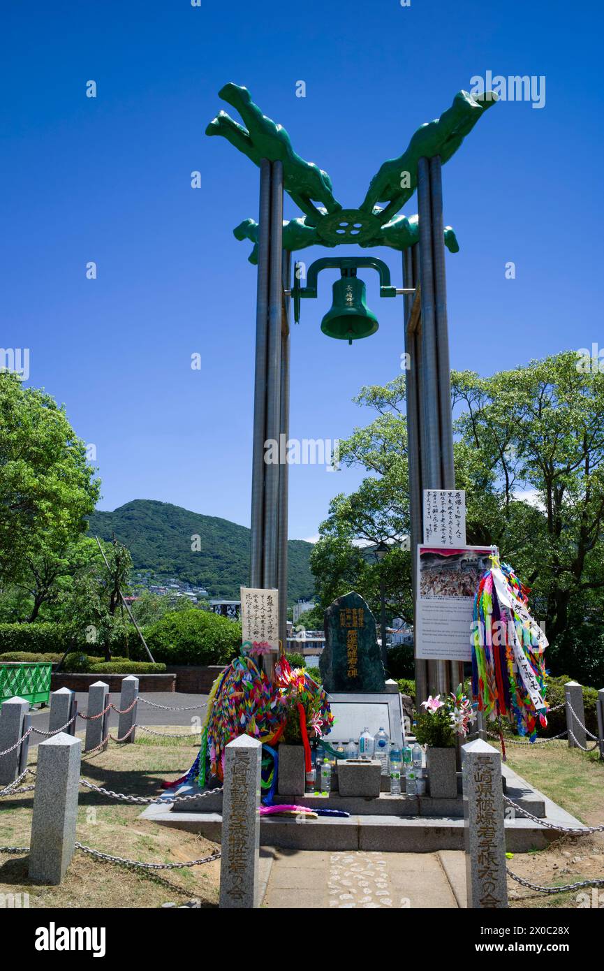 Bomb Bells Peace Bell tolls each day at 11.02am, the time of atomic bomb ...