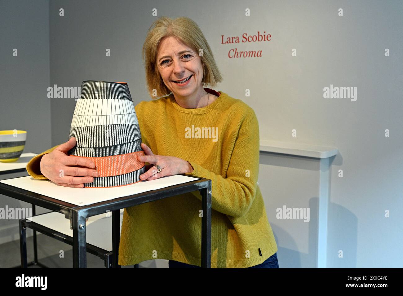 Edinburgh, Scotland, UK. 11th Apr 2024. The Scottish Gallery in Dundas