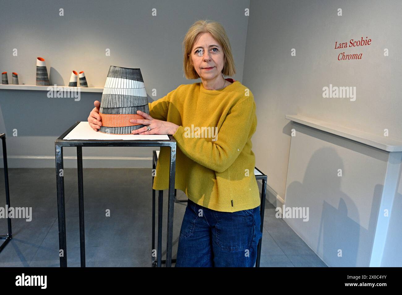 Edinburgh, Scotland, UK. 11th Apr 2024. The Scottish Gallery in Dundas