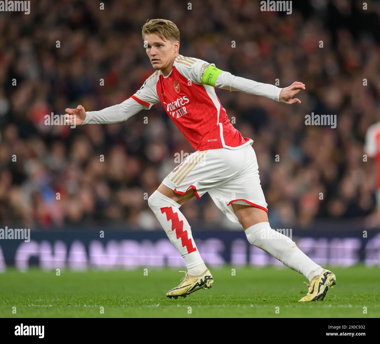 London, UK 09 Apr 2024 - Arsenal v Bayern Munich - Champions League London, UK 09 Apr 2024 - Arsenal v Bayern Munich - Champions League