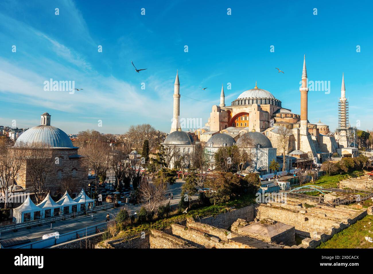 Hagia sophia mosque in istanbul hi-res stock photography and images - Alamy