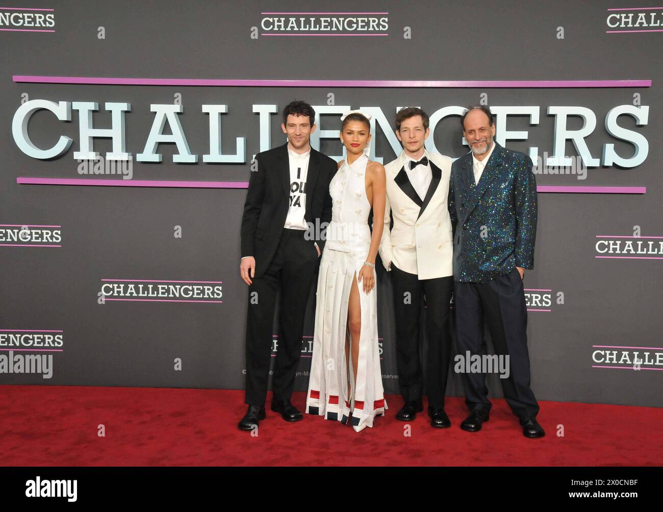 Challengers UK film premiere Josh O Connor, Zendaya, Mike Faist and ...