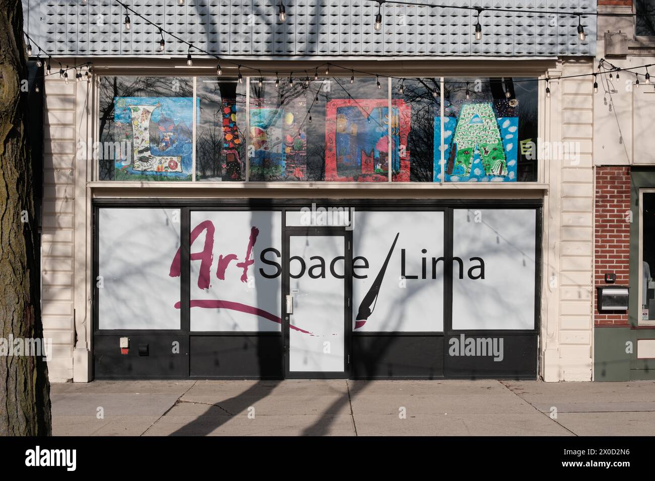 ArtSpace Lima in Lima Ohio USA Stock Photo