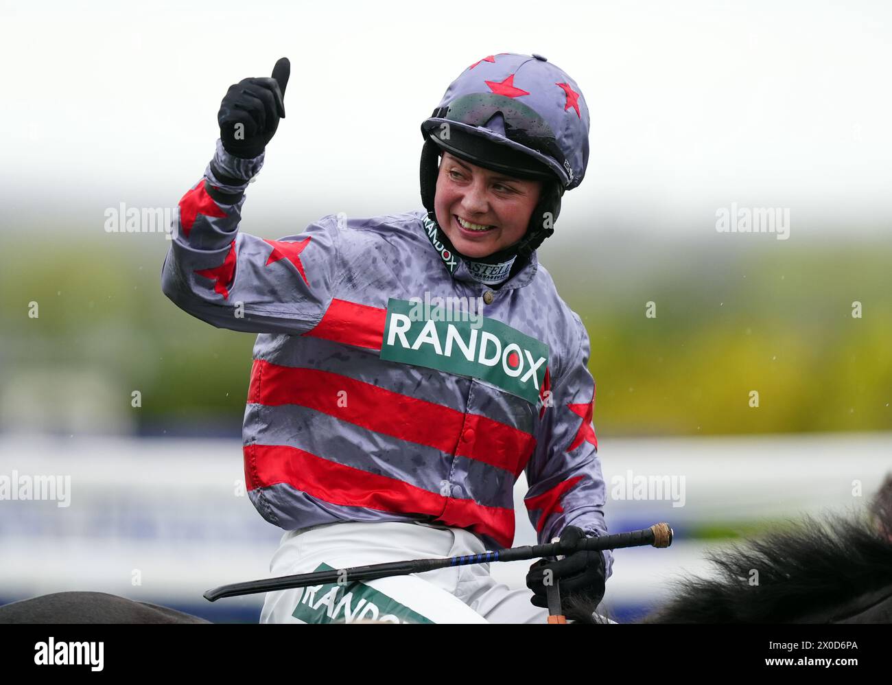 Ryan Frost Racing Bryony Frost aboard Sans Bruit after winning the Close Brothers Red Rum ...