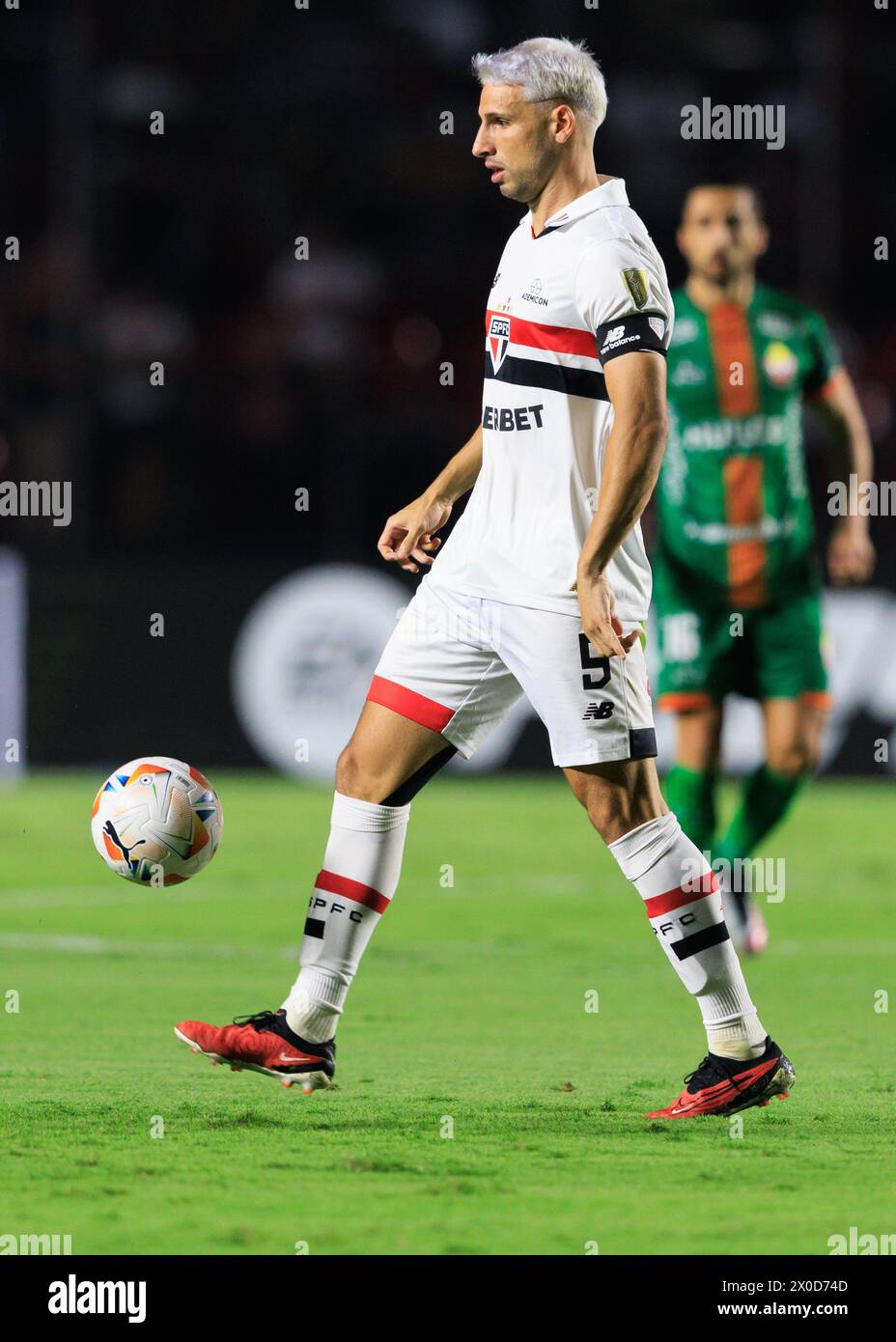 São Paulo, Brazil – April 10, 2024 – Football / São Paulo (BRA) vs ...