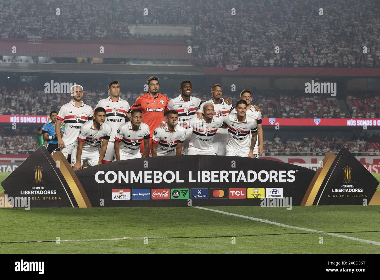 São Paulo, Brazil – April 10, 2024 – Football / São Paulo (BRA) vs