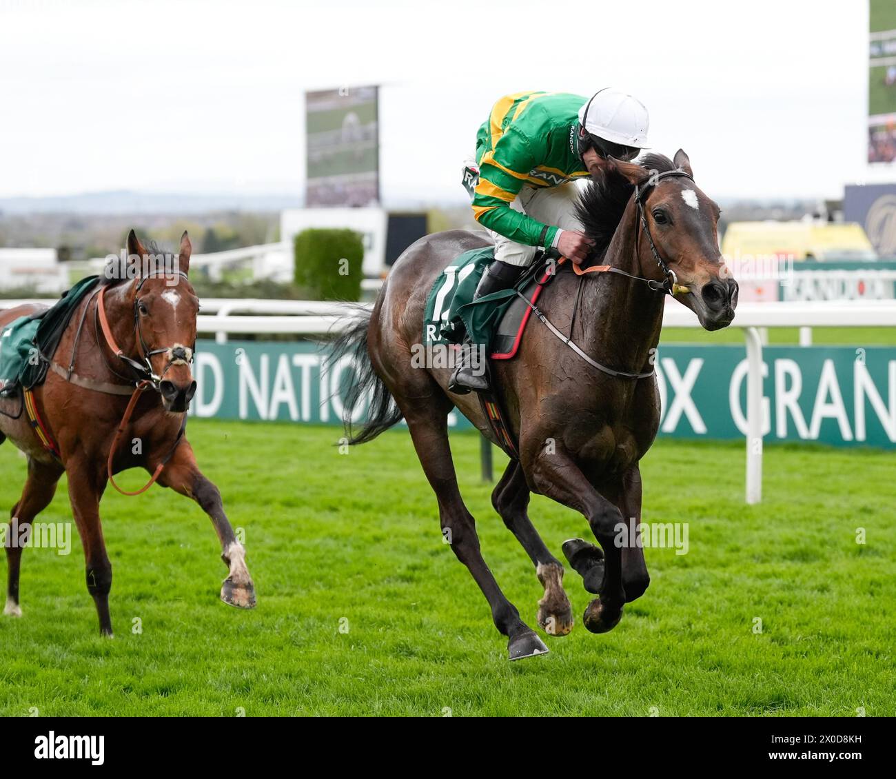 11th April 2024; Aintree Racecourse, Aintree, Merseyside, England: 2024 ...