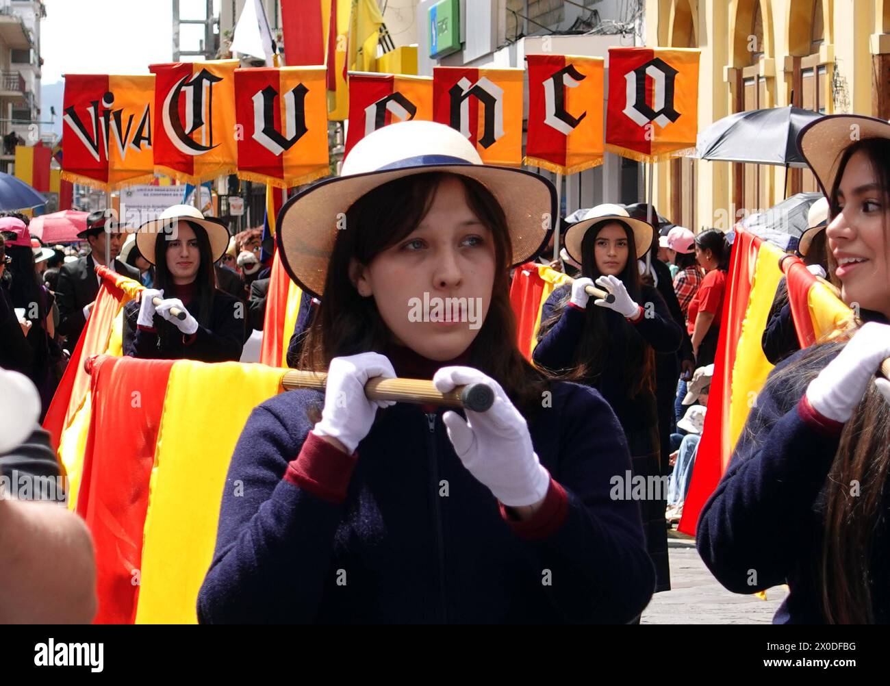 CUENCA DESFILE ESTUDIANTIL FISTAS DE CUENCA Cuenca Ecuador 11 De Abril Cuenca desfile estudiantil fistas de cuenca cuenca ecuador 11 de abril