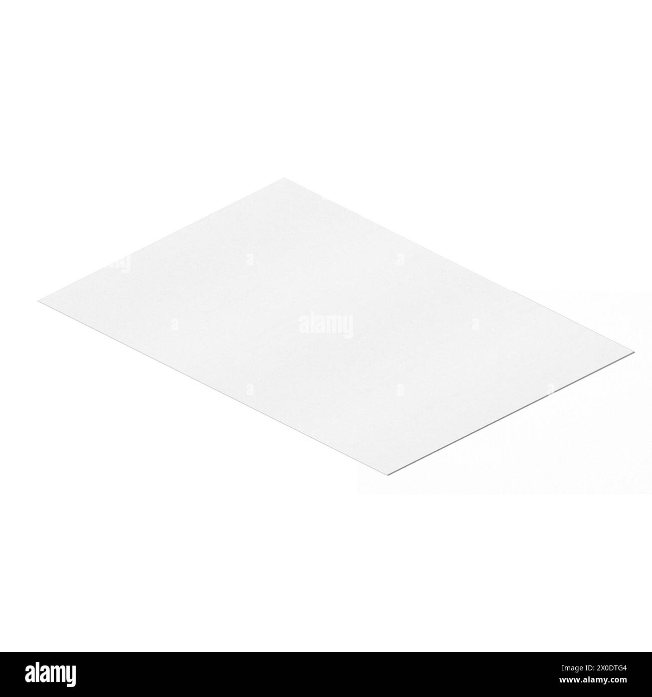 Creative concept isometric various papers isolated against plain background , suitable for your asset elements. Stock Photo