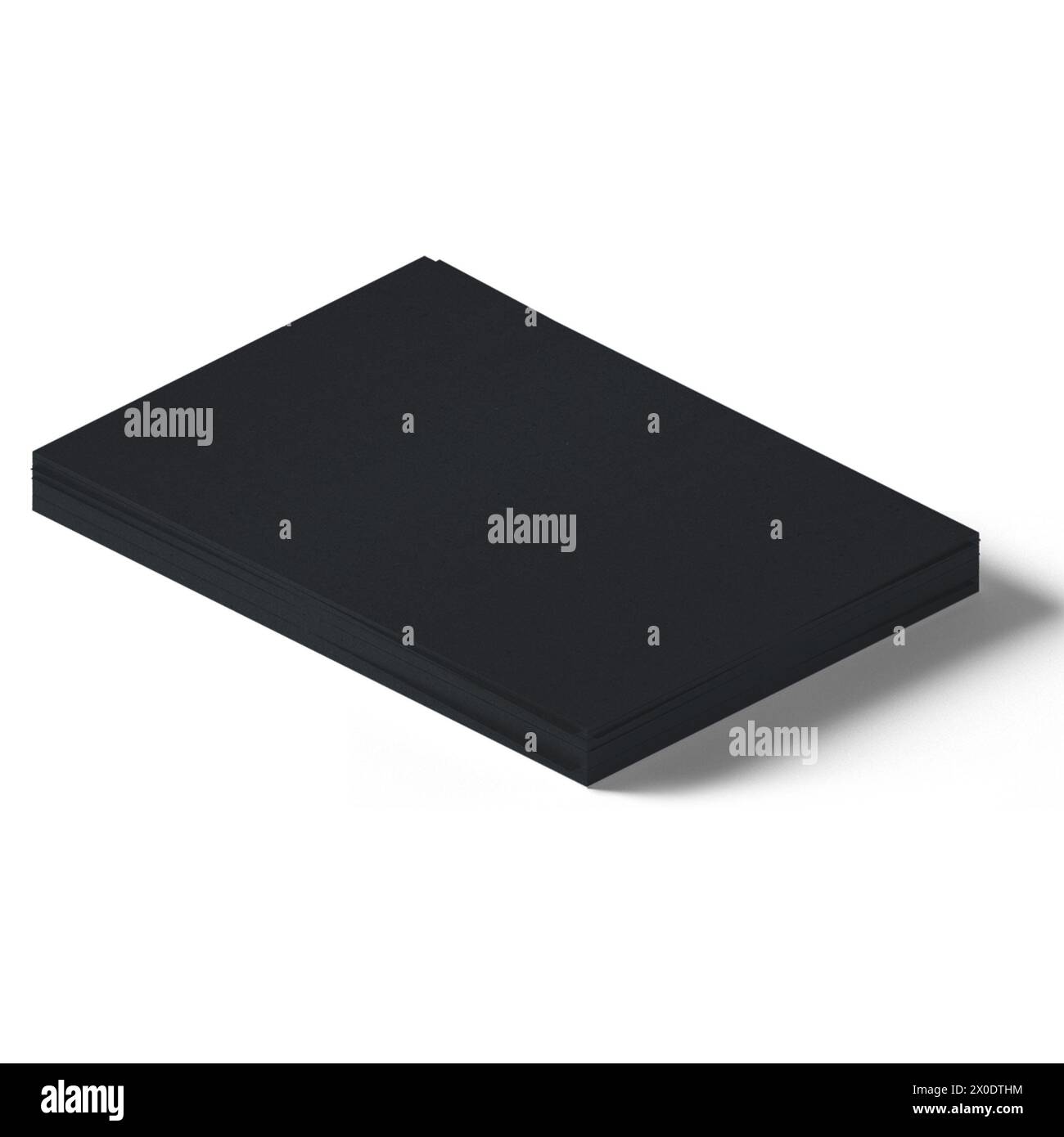 Creative concept isometric various papers isolated against plain background , suitable for your asset elements. Stock Photo