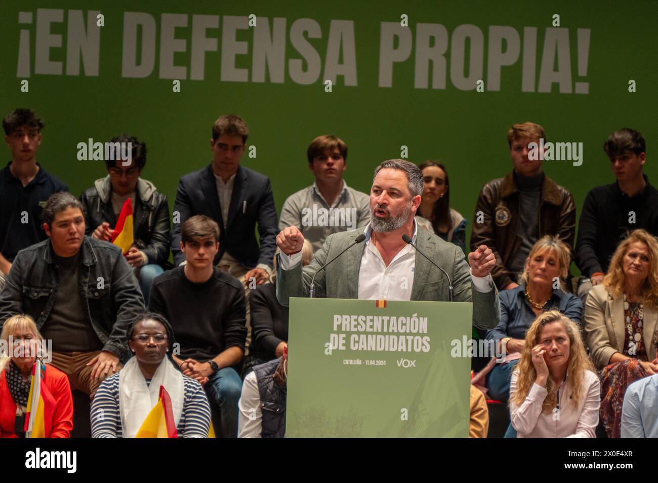 Presentation of Vox candidates for the autonomous elections in ...