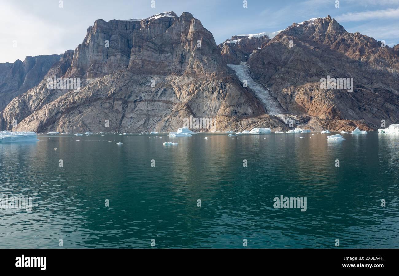 Krummedal metasedimentary rocks at Storhamrene, East Greenland Stock ...