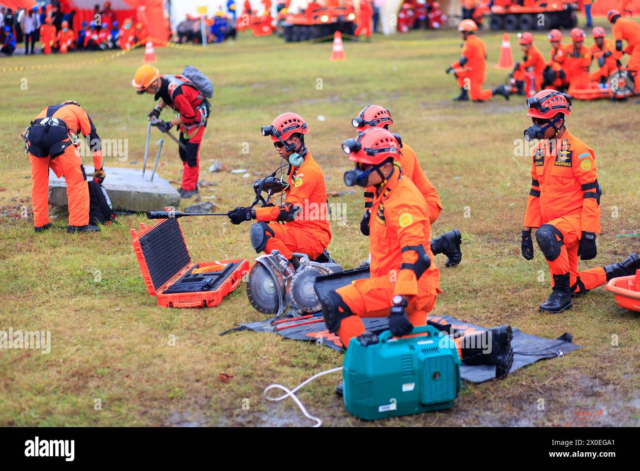Action of the National Search and Rescue Agency to prepare for disaster ...