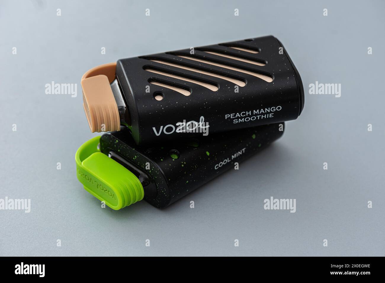 ISTANBUL, TURKEY - APRIL 9, 2024: Vozol electronic smoking machine. Electronic  cigarette (e-cigarette for short) is an electronic device Stock Photo -  Alamy