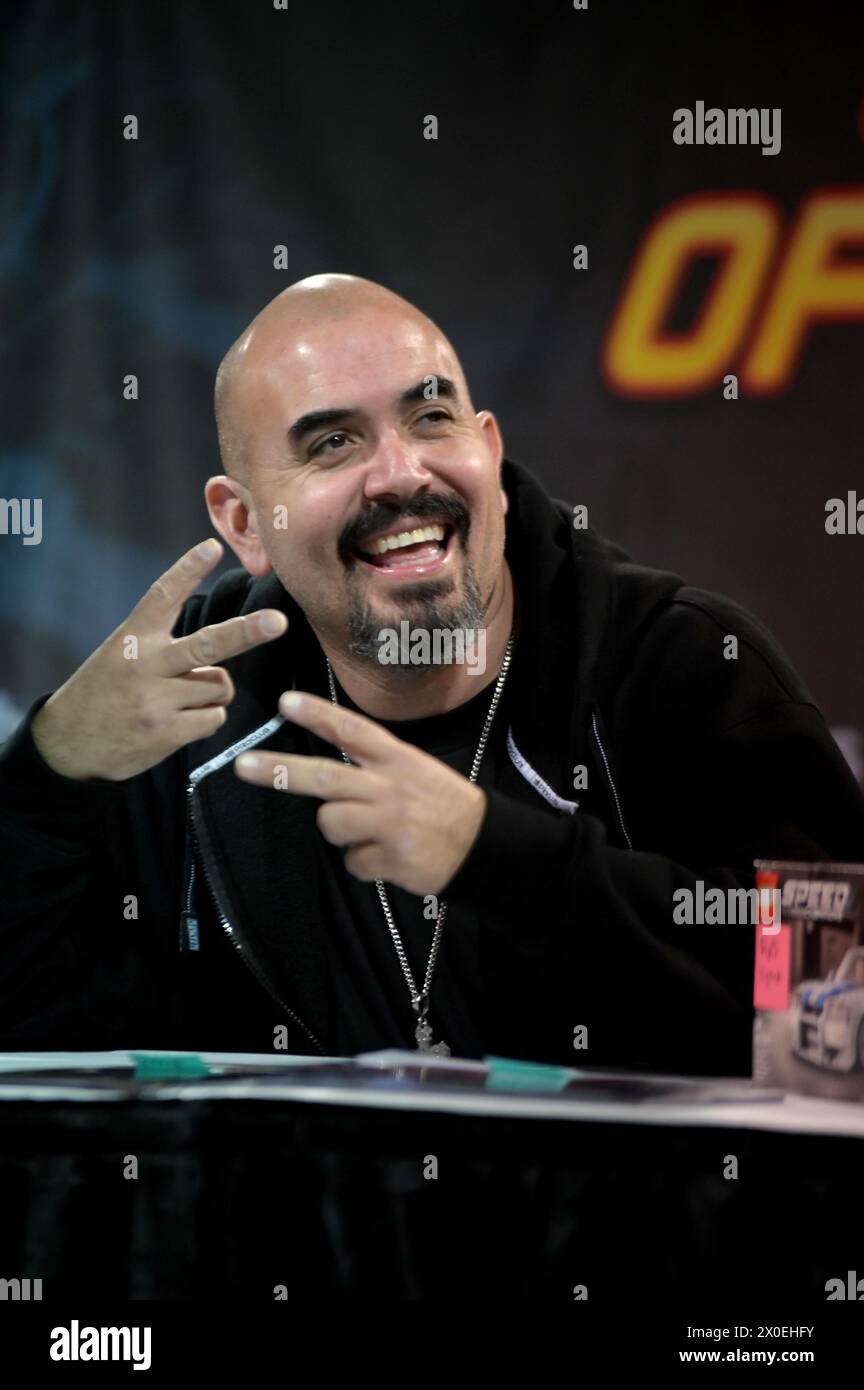 Noel Gugliemi, aka Noel G "Hector", autograph signing at the 61th