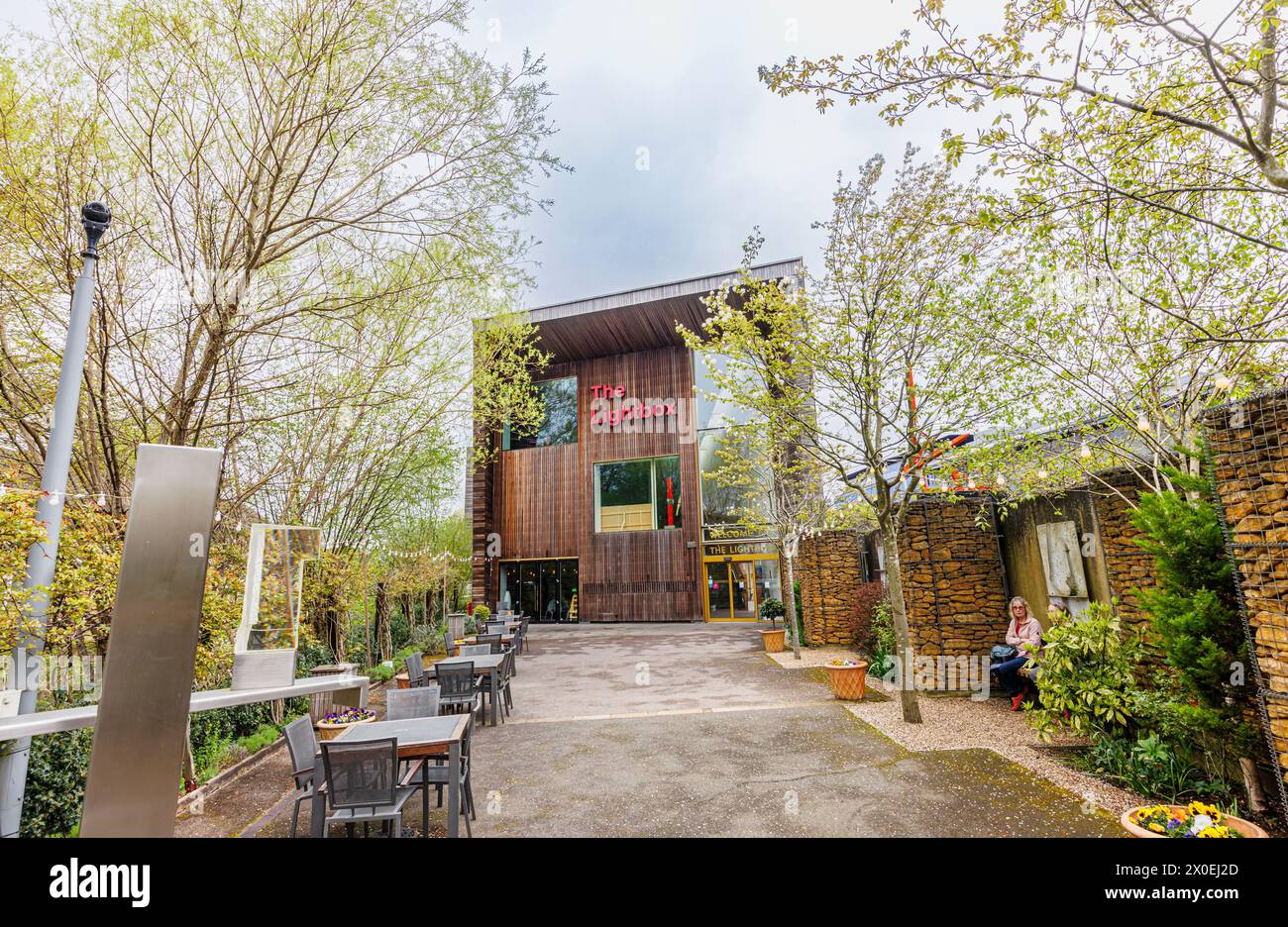 The Lightbox, a modern local art gallery, cultural centre and